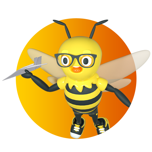 Buzzy Circle_Paper Plane